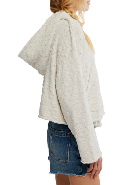 Free People Lake Side Hoodie - Marshmallow
