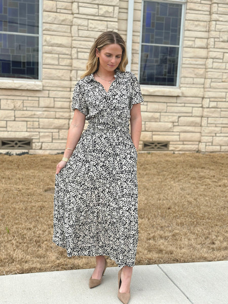 Graciela Pansey Floral Maxi Dress