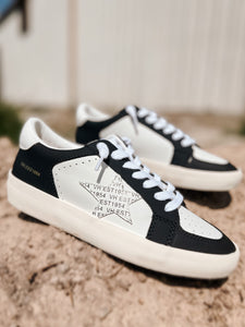 Reflex Star Sneakers- Black/White