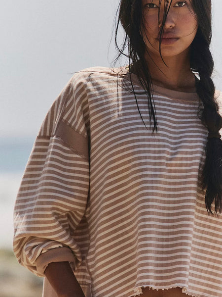 Free People My Time Textured Layer - Sandy