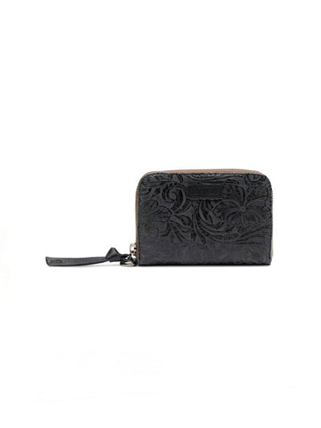 Steely Zippy Wallet