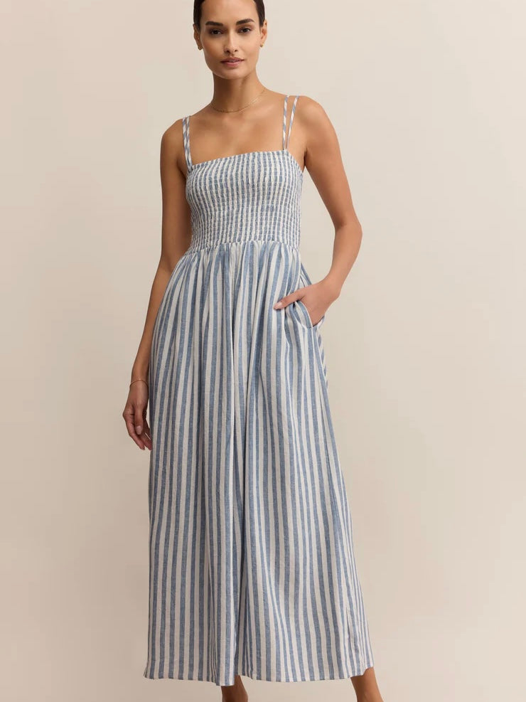 ZSupply Nadine Striped Midi Dress - Boathouse