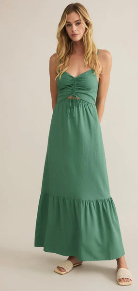 Zsupply Winslet Maxi Dress - Botanical Green