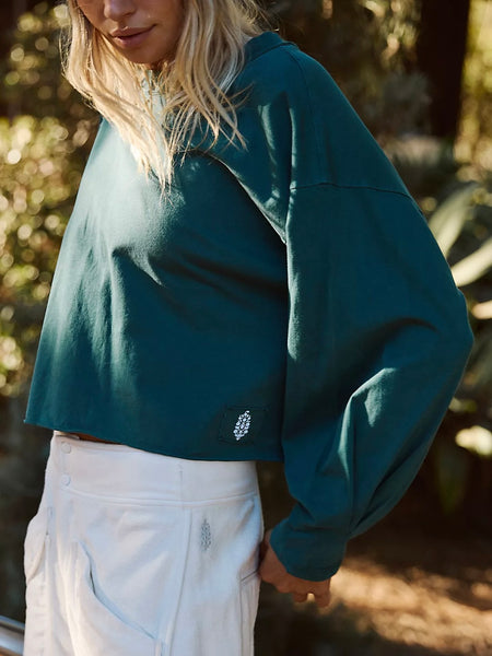 Free People Inspire Layer LS - Evergreen