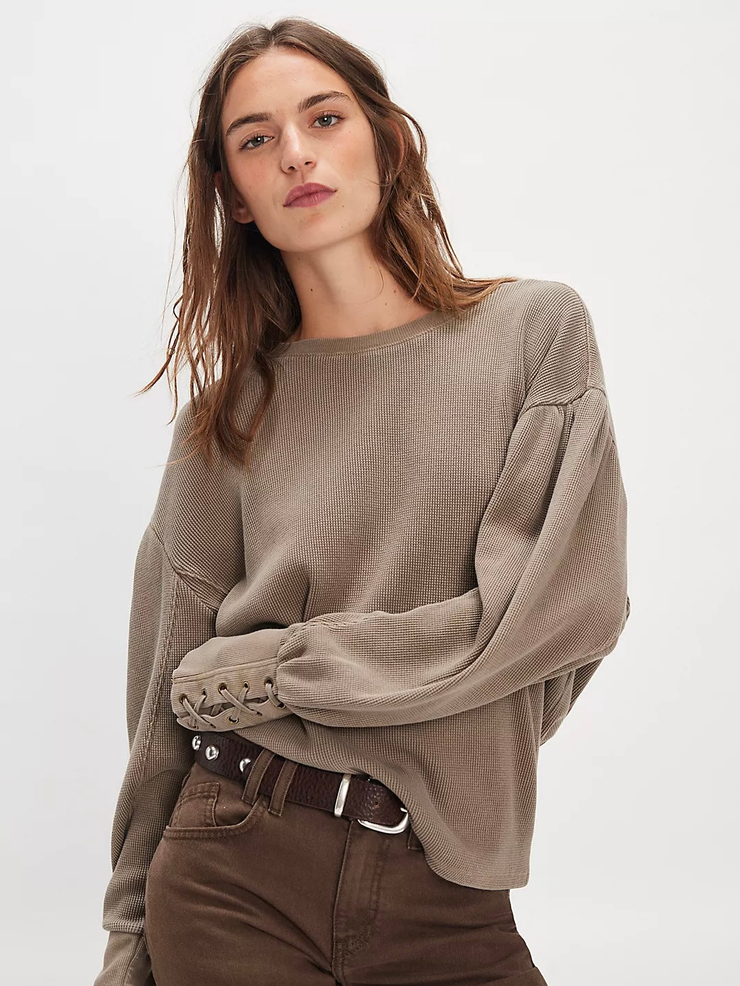 Free People Lapis Cuff - Fossil Dune