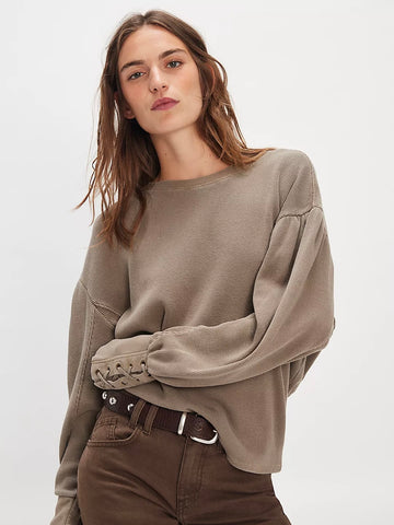 Free People Lapis Cuff - Fossil Dune