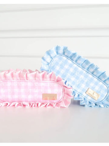 Hollis Ruffled Nylon Pencil Bag - ALL