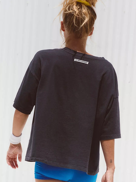 Free People Tackle Tee - Black