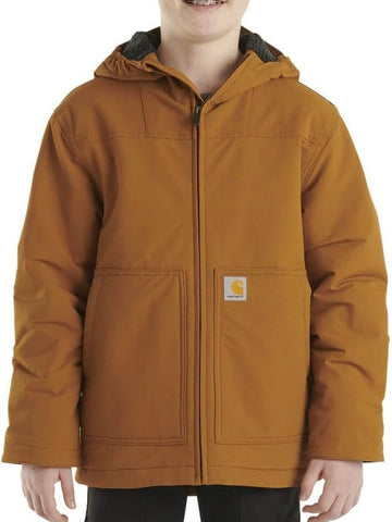 Boys Super Dux Relaxed Fit Sherpa Lined Active Jacket (Child/Youth)
