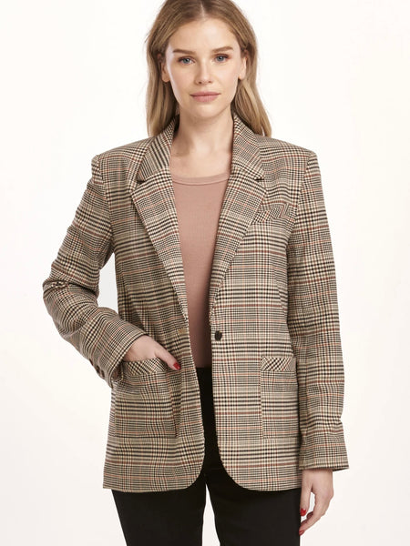 Clyde Plaid Blazer