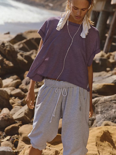 Free People My Time Tee - Graphite