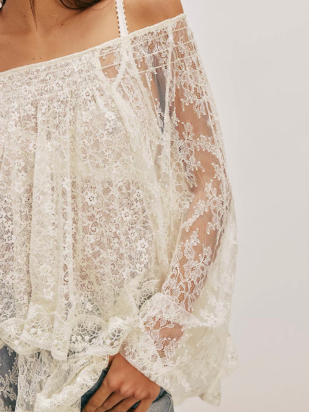 Free People Goldie Knit Top - Tofu