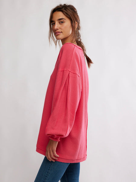 Free People Coast 2 Coast Thermal - Rouged Cheeks