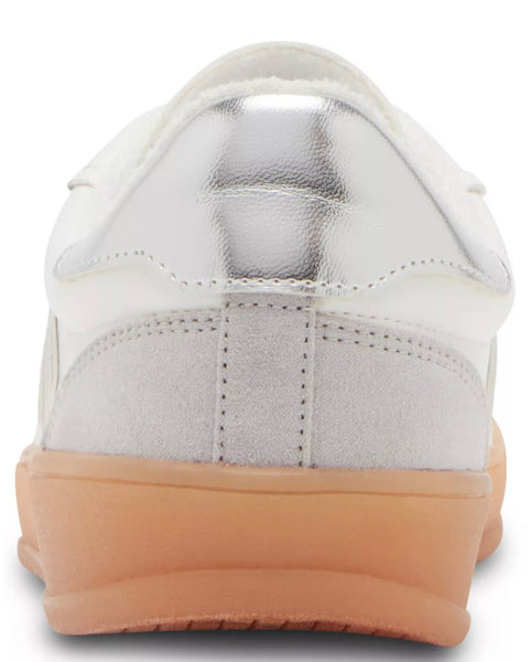 Giia Lace-Up Low-Top Sneakers- White Multi