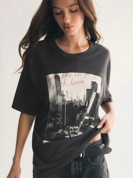 ZSupply Big Apple City Tee - Black Sand