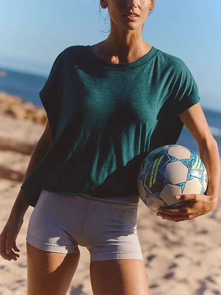 Free People My Time Tee - Evergreen