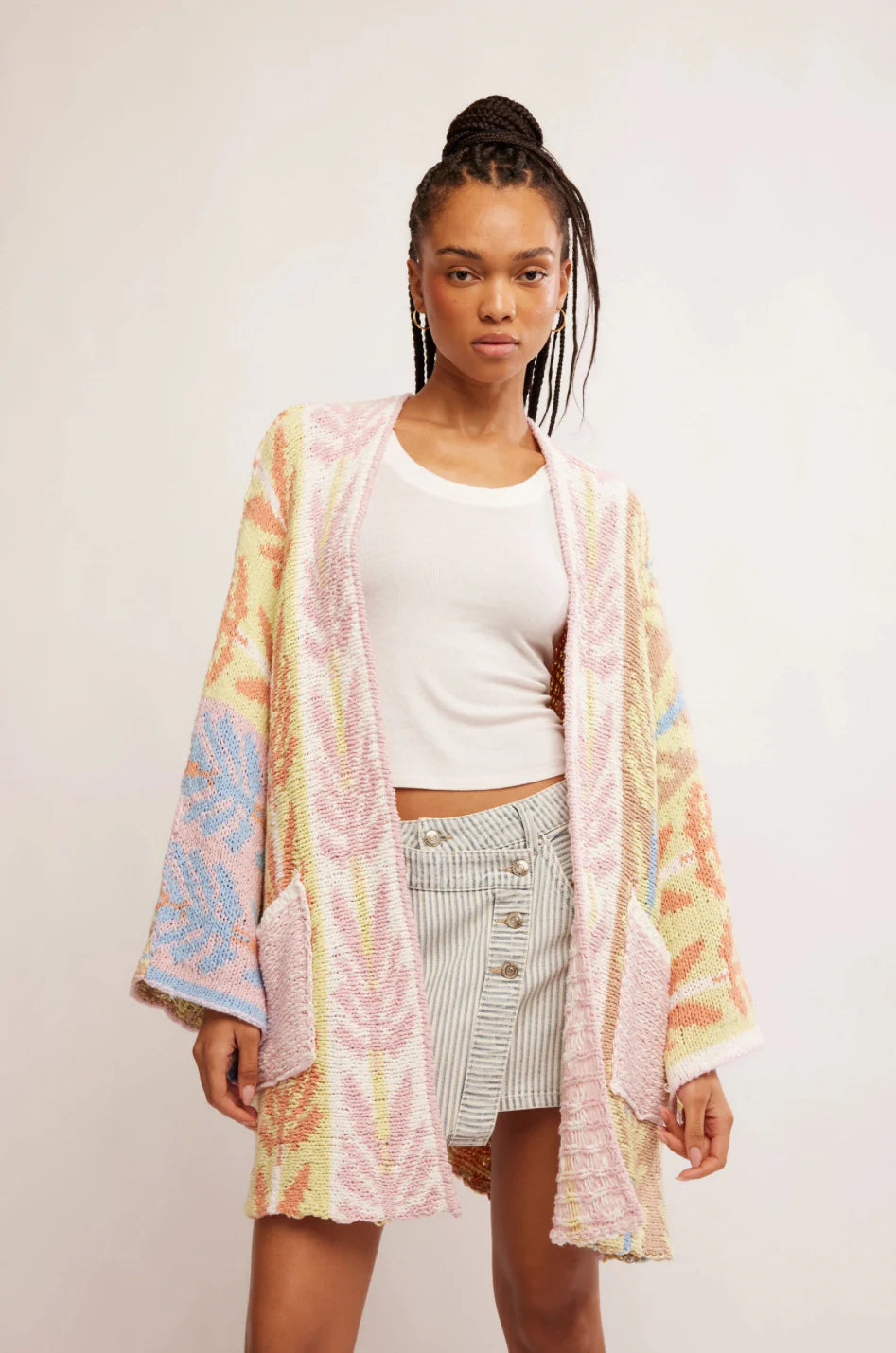 Free People Mallorca Cardi- Spring Breeze Combo