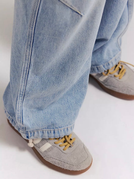 Free People Love Language Pull On Jeans - No Drama