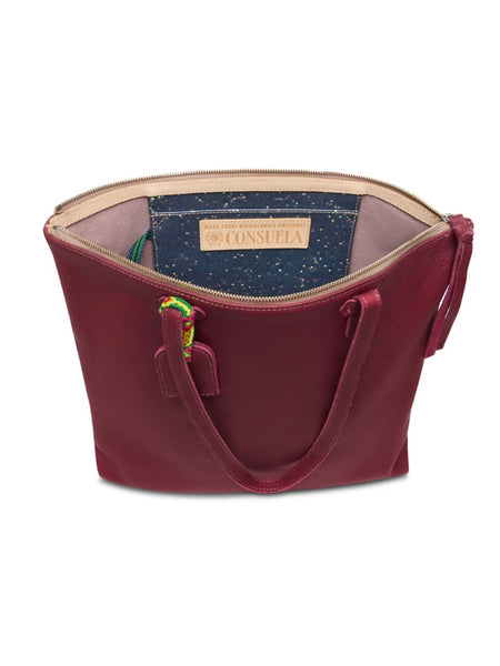 Plum Shopper Tote