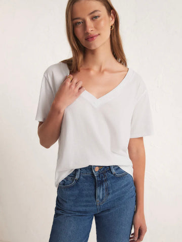 ZSupply Girlfriend V-Neck Tee - All