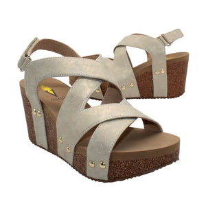 Tory Wedges- Gold