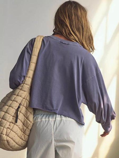 Free People Inspire Layer LS - Graphite