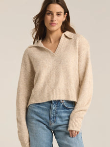 ZSupply Redford Sweater- Light Oatmeal Heather