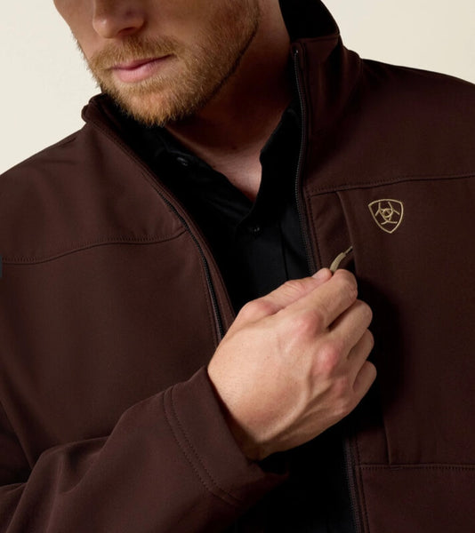 Ariat Men’s Vernon 2.0 Softshell Jacket - Coffee Bean