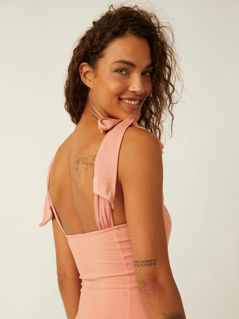 Free People Lola Bodysuit- Coral – Davis Country Store
