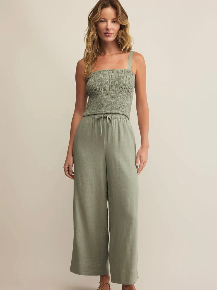 ZSupply Easton Textured Linen Pant - Avocado – Davis Country