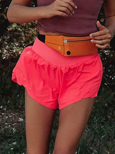 Free People Carpe Diem Shorts - Electric Sunset