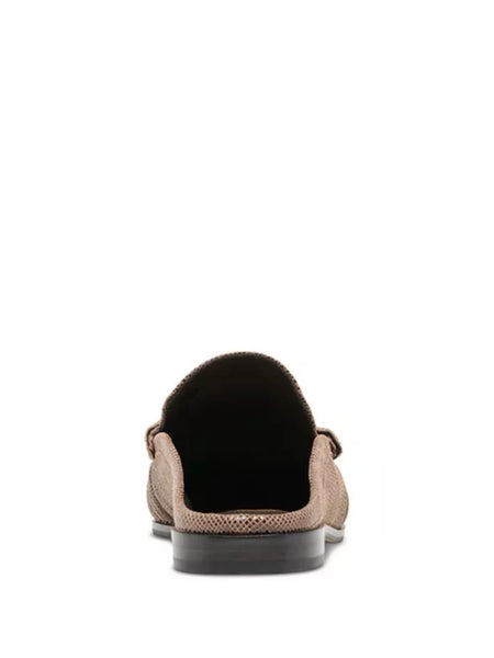 Betzy Loafers - Mocha Embossed Suede