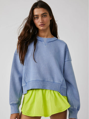 Free People Intercept Pullover - Gem