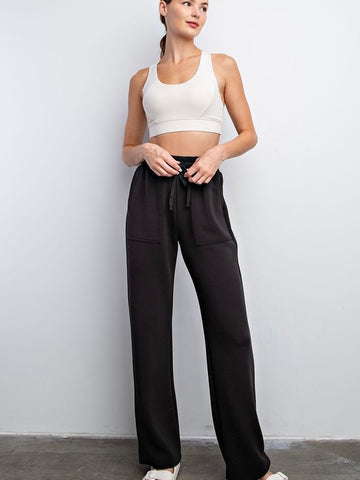 Poly Span Straight Lounge Pants - All