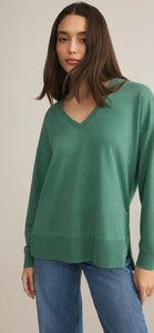 ZSupply Modern V-Neck Weekender - Botanical Green