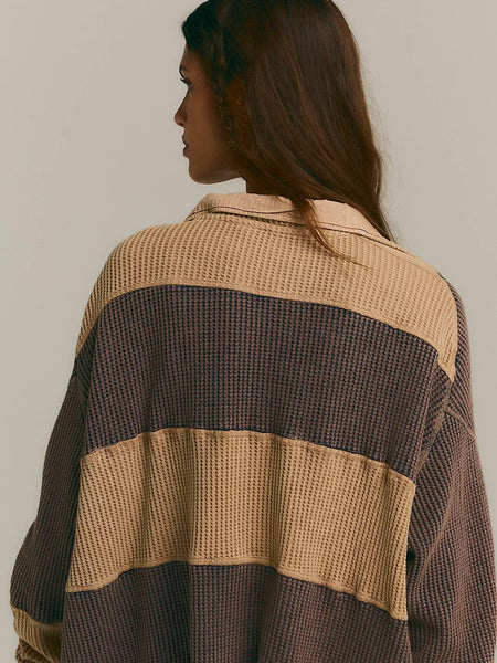 Free People One Blake Rugby Thermal