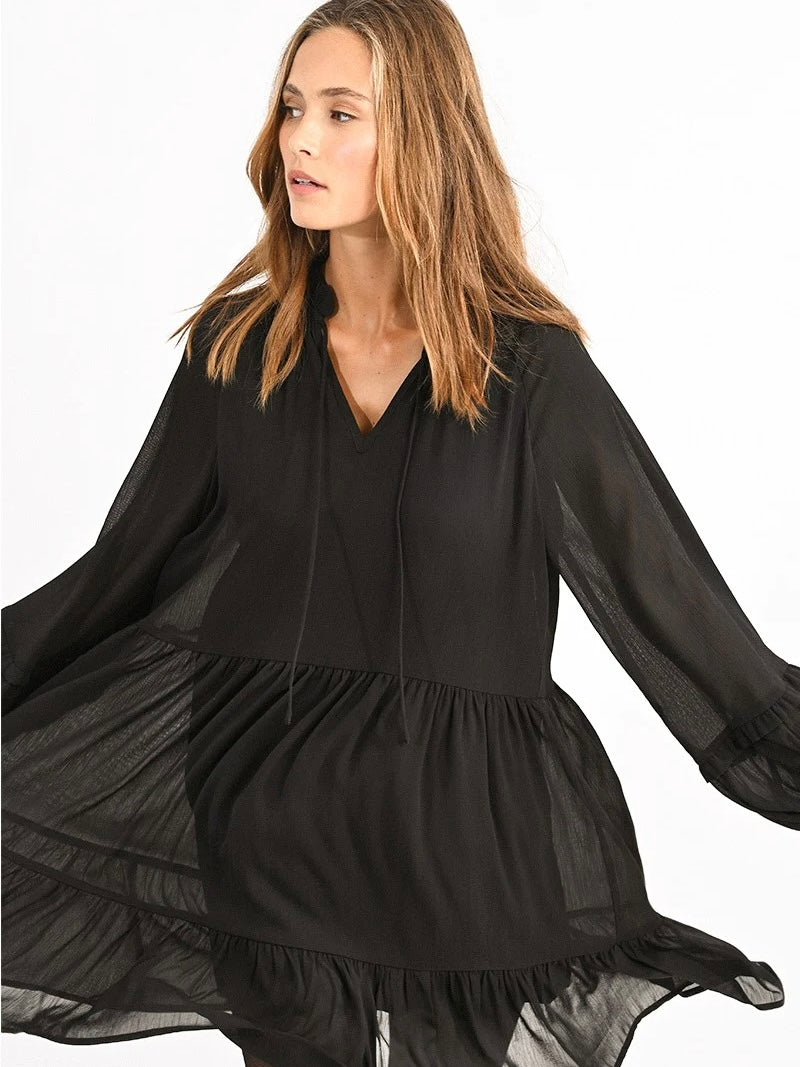 Mini Dress In Veil