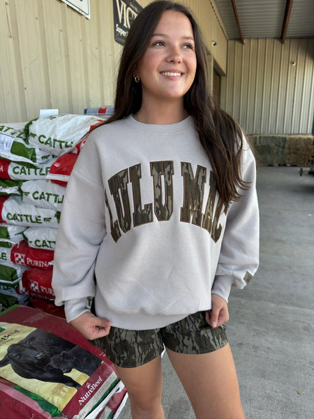 Lulu Mac x Mossy Oak Bottomland Sweatshirts- All Colors