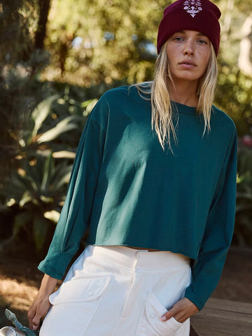 Free People Inspire Layer LS - Evergreen