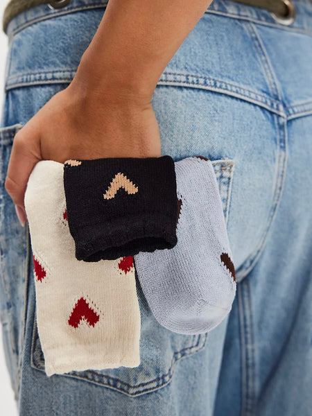 Free People Cupids Bow Socks - All
