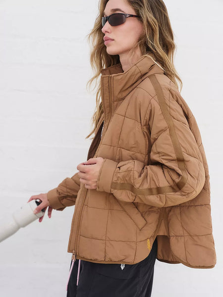 Free People Pippa Packable Puffer - Twig