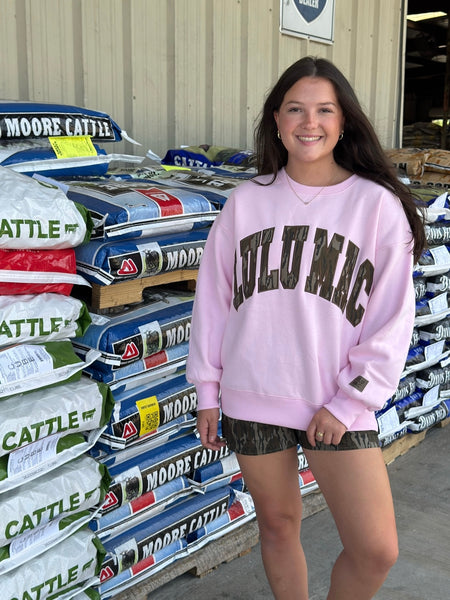 Lulu Mac x Mossy Oak Bottomland Sweatshirts- All Colors