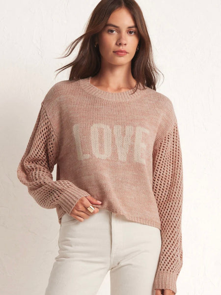 ZSupply Blushing Love Sweatshirt