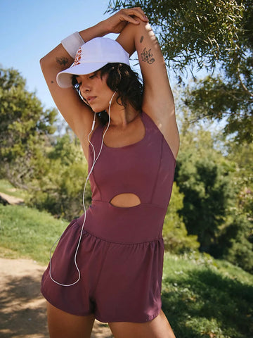 Free People Righteous Runsie - Clove