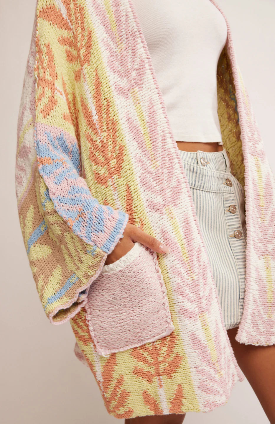 Free People Mallorca Cardi- Spring Breeze Combo