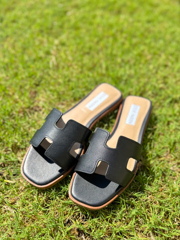 Steve Madden Hadyn Black Leather