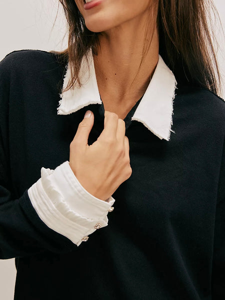 Free People Gianna Twofer - Black Combo