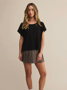 ZSupply Full Swing Mini Skirt- Tavern