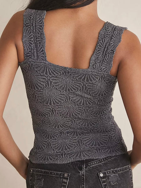 Free People Love Letter Cami - Black