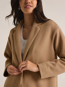 ZSupply Mason Knit Coat- Classic Camel